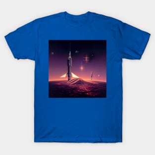 Interplanetary Spaceport T-Shirt